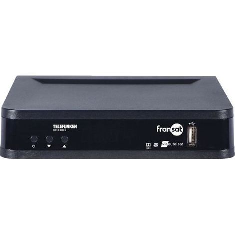 Récepteur satellite TNT - TELEFUNKEN - 101710 - HDMI - Verrouillage parental - Noir (1/2)