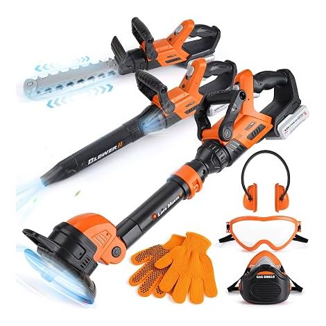 Outils de Jardin pour Enfants -Rotofil Enfant,Tronconneuse,Souffleur (1/5)