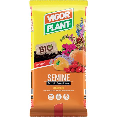 Vigorplant Orto Terriccio Semine - Sacco 25 Lt -