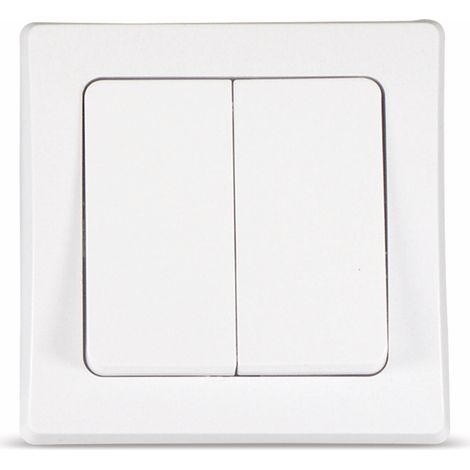 Insert d'interrupteur série DELPHI, 230 V, 10 A, blanc