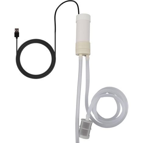 Mini pompe a eau électrique, USB 5V 2A auto-amorçante avec tuyau 6 mm, compacte et portable, pour la maison, le jardin ou mini pompe aquarium, débit 4 L/min, longueur 1 mètre, Tuyau Adaptables (1/5)
