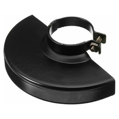 Couverture de protection de sécurité de garde de roue en métal de base de machine de découpe noire pour meuleuse d'angle 125, (1/5)