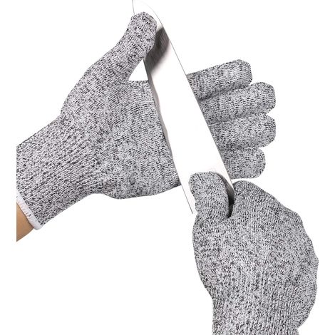 Schnittschutzhandschuhe der Stufe 5 zum Schneiden, Kochen, Gartenarbeiten, Holzschnitzen GL02 M
