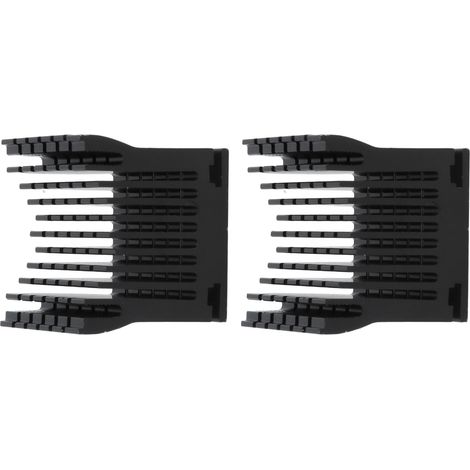 2 dissipateurs thermiques en aluminium pour carte mère d'imprimante 3D, chipset (pont nord/sud), refroidissement simple, noir (1/5)