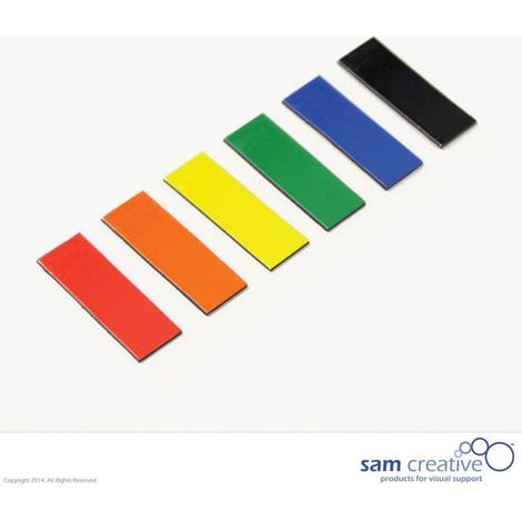 Magnetische Symbolleiste 2x4 cm gemischt