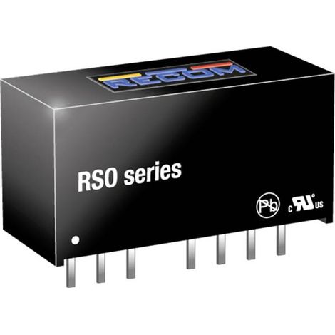 RECOM RSO-2405S Convertitore DC/DC da circuito stampato 200 mA 1 W Num. uscite: 1 x Contenuto 1 pz.