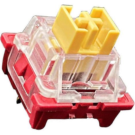 Interrupteurs silencieux/à clic pour clavier mécanique, 3 broches, lubrifiés, RGB Gaming MX Aixs-70pcs-B (1/5)