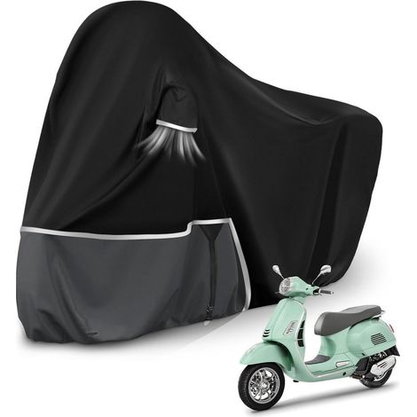 Motorradabdeckung wasserdicht für Piaggio Vespa GTV GTS GT60/125-300 (ohne Kofferraum) (1/5)