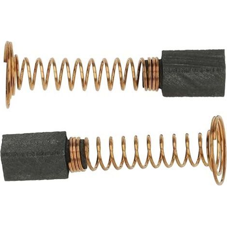 2x Balais de charbon pour moteur 8 x 5 x 5mm compatible avec Dremel 300 395 595 3000, 6000 Type 3/4/5/A6 outil électrique (1/4)