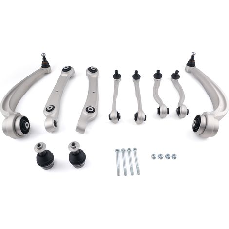 10PCS QUERLENKER + TRAGGELENK SATZ FOR AUDI A8 4N Q7 Q8 4M E-TRON VW TOUAREG CR7