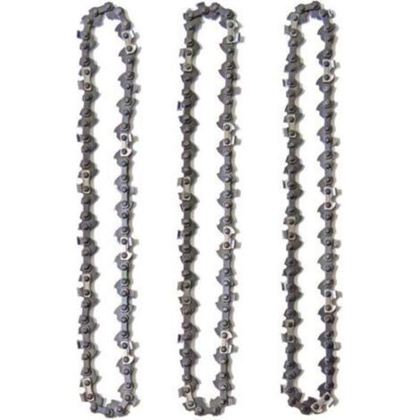 Lot 3 chaînes élagueuse 10\ (1/4)