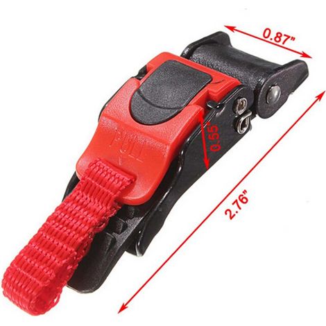 Casque moto ATV clip jugulaire boucle dégagement rapide Suzuki (1/5)