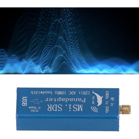 Unité principale du récepteur radio MSI.SDR 10 kHz à 2 GHz (1/5)