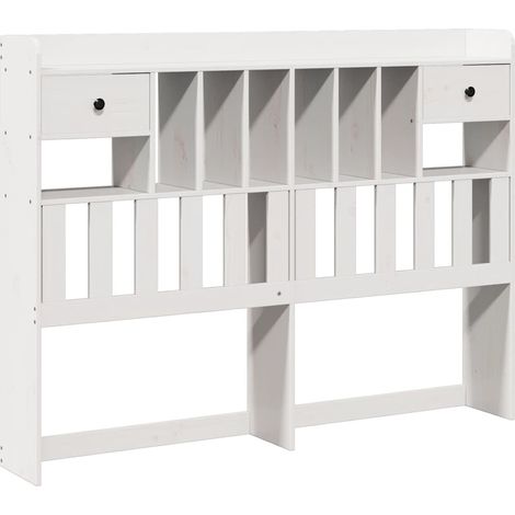 Maison Exclusive - Cabecero de cama almacenaje madera maciza pino