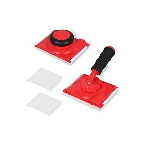 Kit per la rifinitura dei bordi: include 2 panni per mascheratura dei bordi e 2 panni di ricambio per dipingere pareti, soffitti e angoli. (1/5)