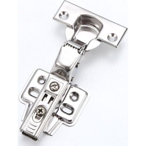 Pack Slow Closing Kitchen Cabinet Door Hinges with Built-in Soft Close Mechanism (Easy to Install + Removable) (1/4)