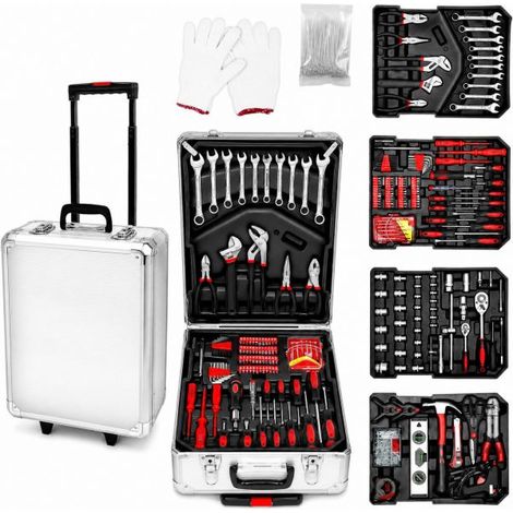 Valigia Valigetta Trolley Cassetta Attrezzi da Lavoro Completa di 849PZ (1/5)