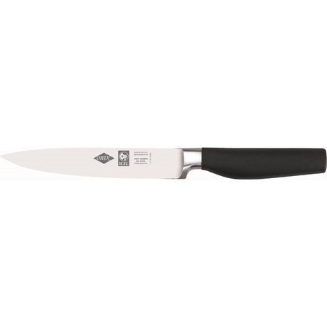 Icel Onix coltello multiuso forgiato acciaio inox nero 15 cm