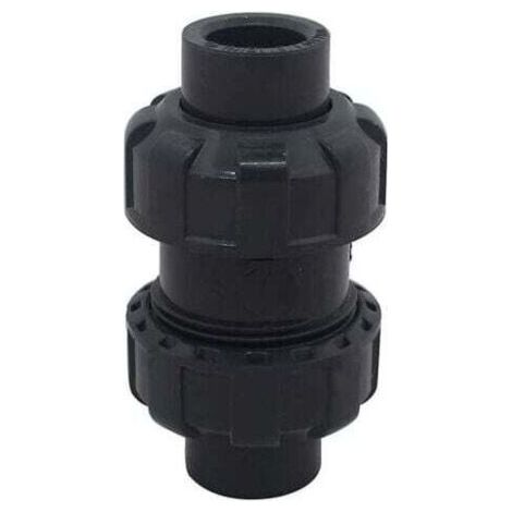 Clapet anti retour a boule 20 25 32 40 50 63mm clapet piscine clapet antiretour anti refoulement pvc vanne soupape anti retour (Diamètre intérieur 32mm) (1/4)