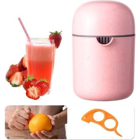Presse Citron Manuel, Presse Agrumes Manuel,Sans BPA Passe au Lave-Vaisselle, Presse Agrume Manuel pour Citrons, Limes, Oranges (1/4)