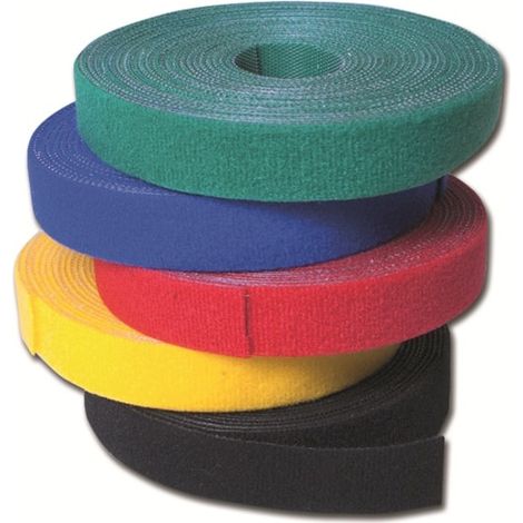 LOGILINK Attache-câbles Velcro KAB0051, 4000x16 mm, jaune