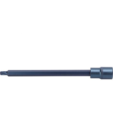 Embout de clé à douille à 12 pans, acier allié S2, clé rapide pneumatique/électrique, visserie en acier inoxydable M8 (1/5)