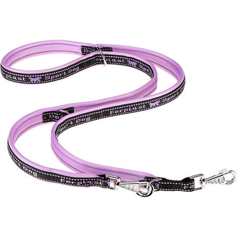 Ferplast SPORT DOG GA Guinzaglio imbottito per l'addestramento di cani. Vari colori e misure.. Variante GA25/200 - Misure: 25 mm x L 200 cm - Lilla