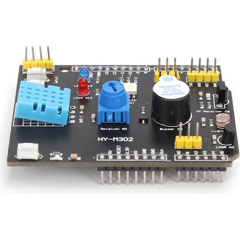 9-in-1 Multifunktionale PC-Erweiterungskarte: Feuchtigkeits- und Temperaturüberwachung LM35 (1/5)