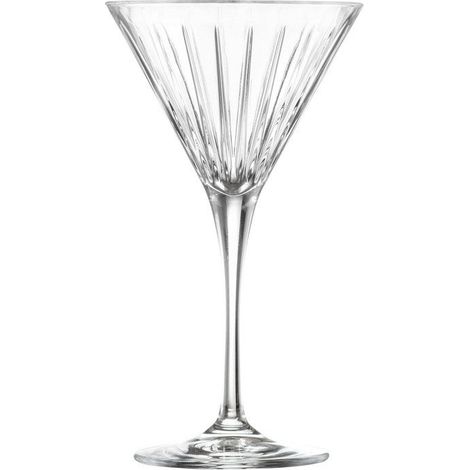 RCR Cristalleria Italiana Timeless - Set da 6 Calici Martini in Vetro (1/3)