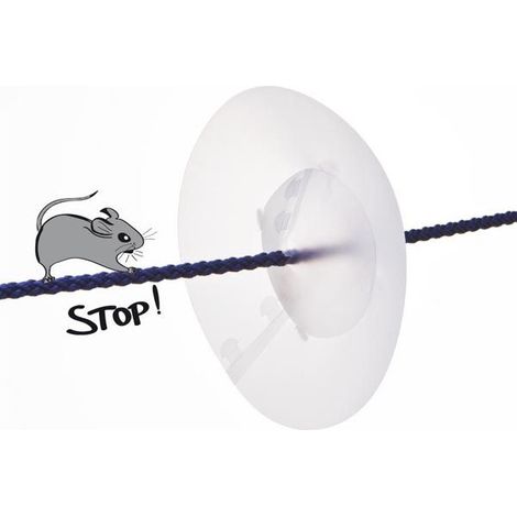 Protection anti rats pour amarres -