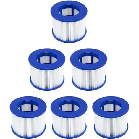 Hrozny Filterkartusche für Whirlpool, Clever Spa Filter 75 x 100 mm Whirlpool Filter Zubehör. (6Stücke) (1/5)