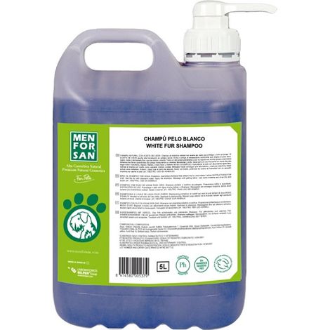 Champú Menforsan Especial Peluquería Canina Perros Pelo Blanco - (1/2)
