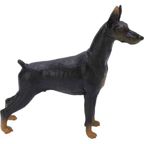 Chien Statique Figurine Animal Animal Très Détaillé Jouet de Cognition pour Décoration de Collection 817 (1/5)