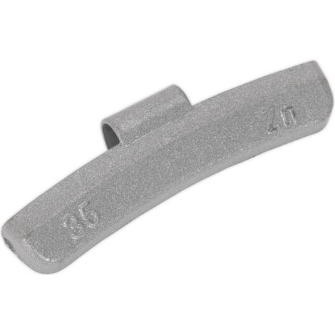 Sealey Hammer-On Wheel Weight for Alloy Wheels 35g - Pack of 50 WWAH35 (1/2)