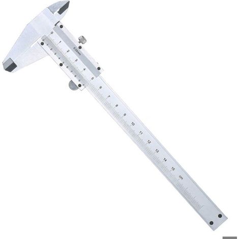 Pied à coulisse en acier inoxydable 0-150 mm – Outil de mesure précis – Lecture facile – Boîte de transport incluse (1/5)