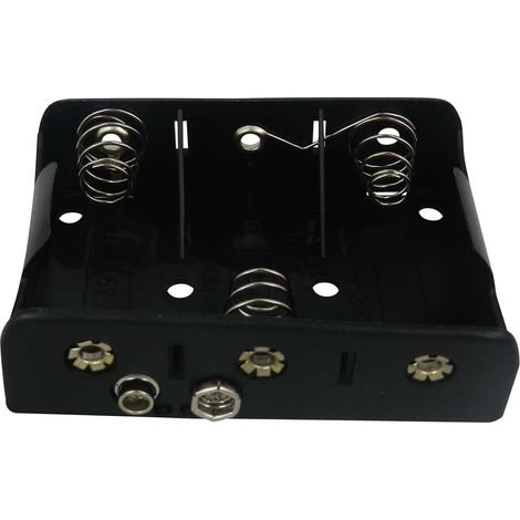 Porte-pile 3 x RS PRO C, raccordement Montage rapide ( Prix pour 1 )
