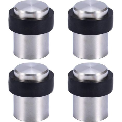 4,5 cm Edelstahl-Türstopper für den Boden, Türstopper, Türblocker (4er-Pack) (1/5)