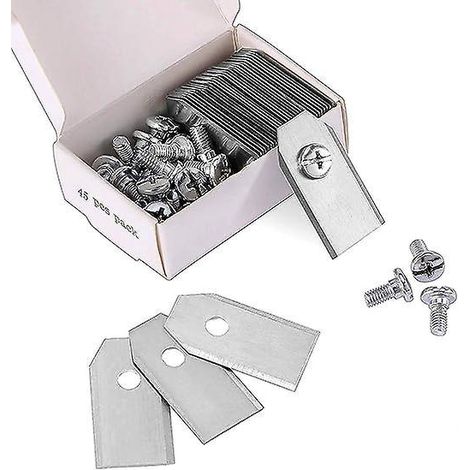 45 X Lames De Tondeuse Automatique (3g-0.75mm) Avec 45 Vis, Lames De Rechange Pour Tondeuses Automatiques.