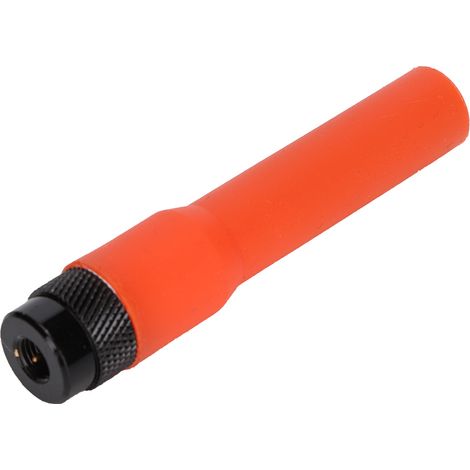 Antenne courte souple orange BNC SF-20 SMA mâle pour radio talkie-walkie (1/5)