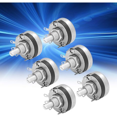 BERM/Belme vend 20 potentiomètres à film de carbone à un tour WTH118-2W pour le contrôle de la vitesse du moteur (10K). (1/5)