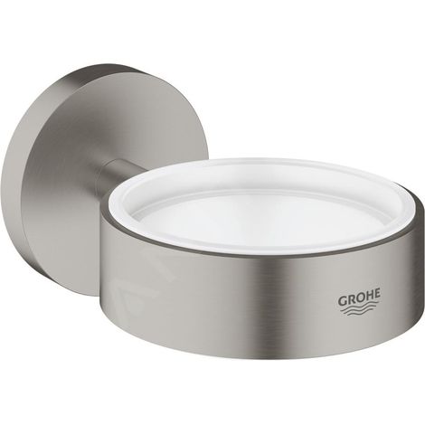 Grohe Essentials - Porte-verre/porte-savon, supersteel 40369DC1 (1/5)