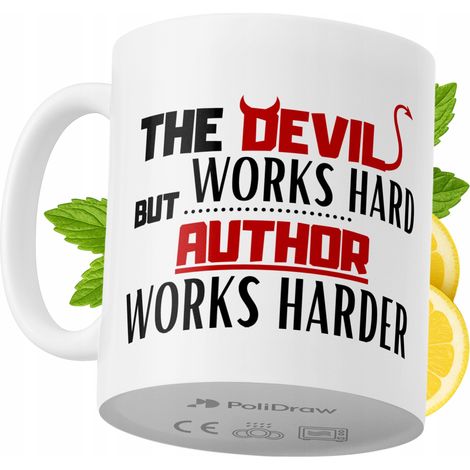 Tazza per autore, divertente e umoristica, per caffè e tè, con grafica e testo divertenti, ideale per compleanni, onomastici e festività. Tazza premium per occasioni speciali, per casa, ufficio, lavor (1/5)