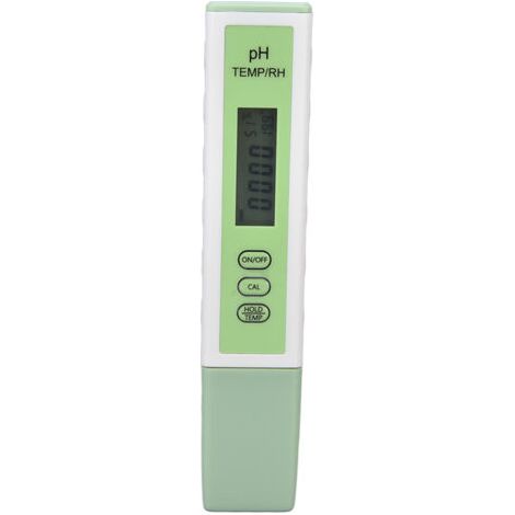 Multifunctional Bluetooth pH tester for aquariums – Precise temperature and humidity measurement – Model BLE-PH01 – Batteries and test powder not included – OPP packaging available on request