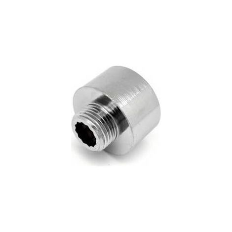 10 x RIDUZIONE FM IN OTTONE CROMO IBP Misura: 1/4 x 1/8