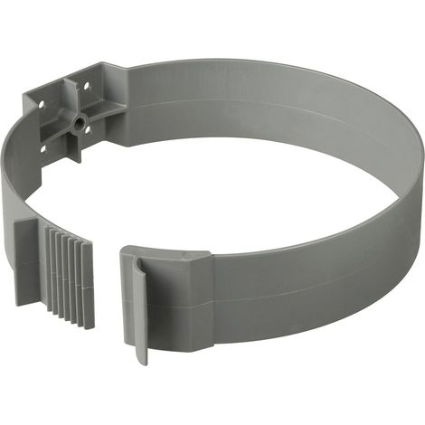 Axelair – Collier de fixation VMC isolé Ø125 mm – Fixation sécurisée des conduits – Pour cloisons et murs – Gaine isolée pour espaces confinés