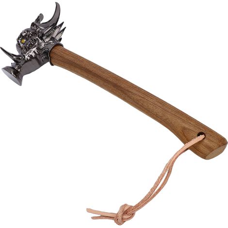 Marteau de sanglier Wild Boar Hammer en acier allié haute résistance avec manche en bois pour intérieur et extérieur (1/5)