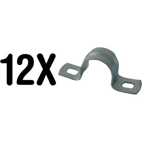 12 abrazadera metalica para tubo 16mm