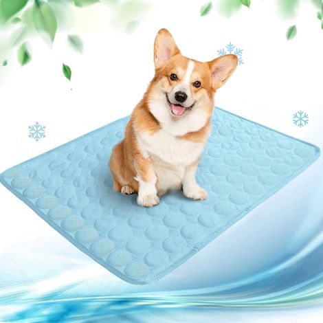 Dog Cooling Mat Pet Cooling Mat, Summer Dog Cat Cooling Mat for Car Living Room Sofa, Waterproof and Non-slip (1/5)
