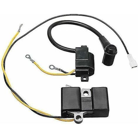 Bobine d'allumage 501516201 pour Husqvarna 61 162 266 Jonsered 630 tronçonneuse ancien Type (1/5)