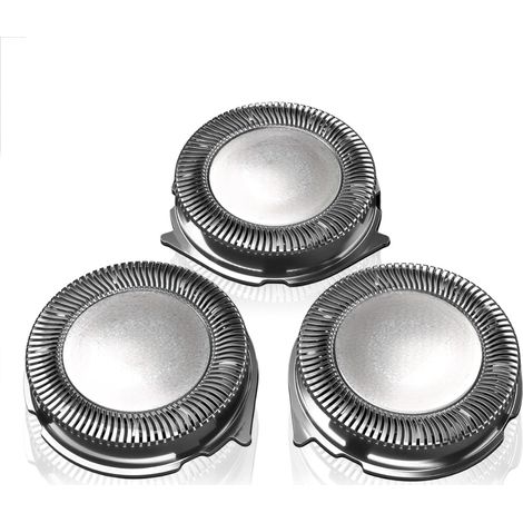 SH30 Tête de rasoir compatible avec Philips Series 3000, 1000, Star Wars, Aquatouch, Système rotatif à 360°, Nettoyage Facile (3 unités) (1/5)